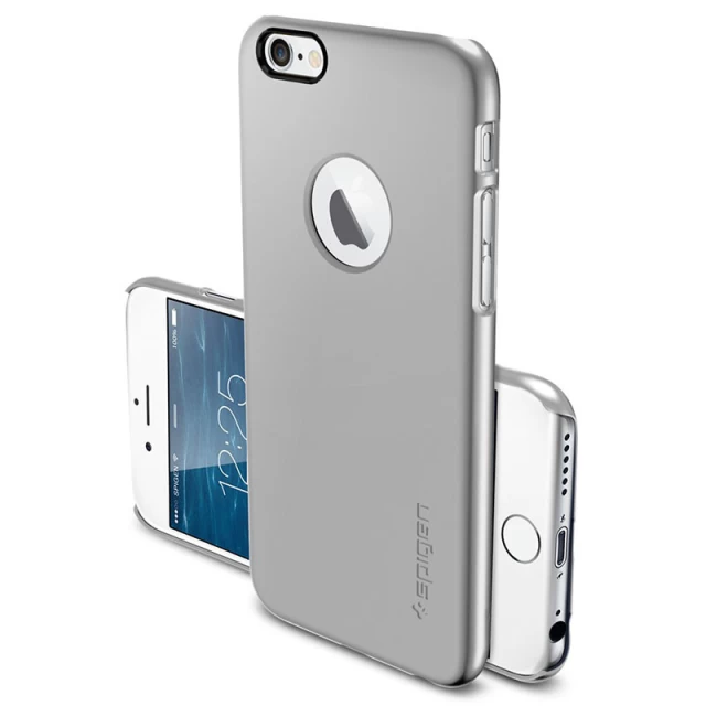 Чехол Spigen для iPhone 6/6s Thin Fit A Satin Silver (SGP10942)