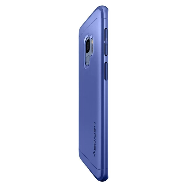 Чохол Spigen для Samsung S9 Thin Fit 360 Coral Blue (592CS22873)