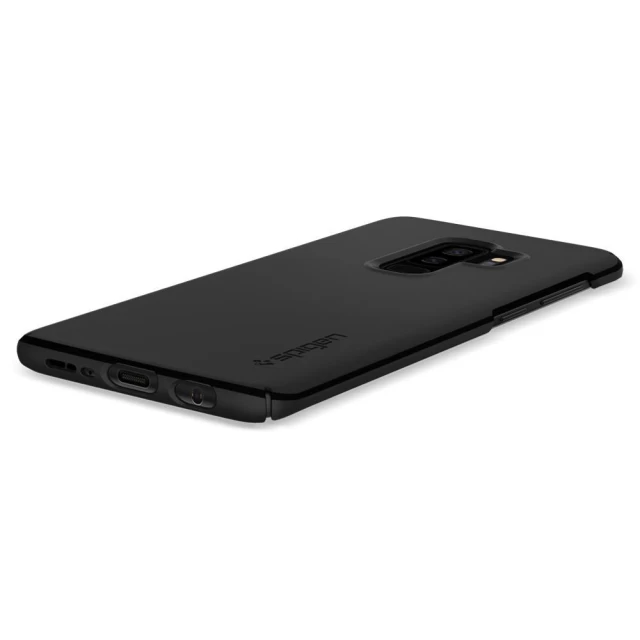 Чехол Spigen для Samsung S9 Plus Thin Fit Black (593CS22908)