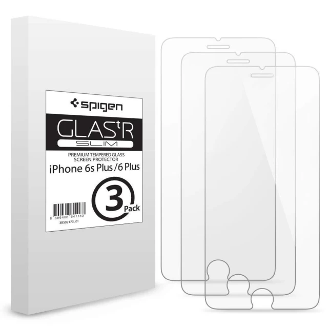 Защитное стекло Spigen для iPhone 6 Plus/6s Plus (SGP11786)