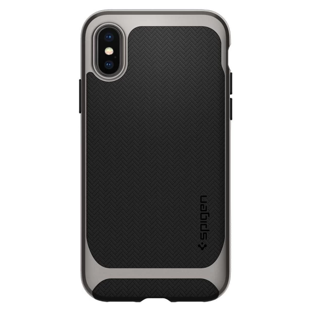 Чехол Spigen для iPhone X Neo Hybrid Gunmetal (057CS22165)