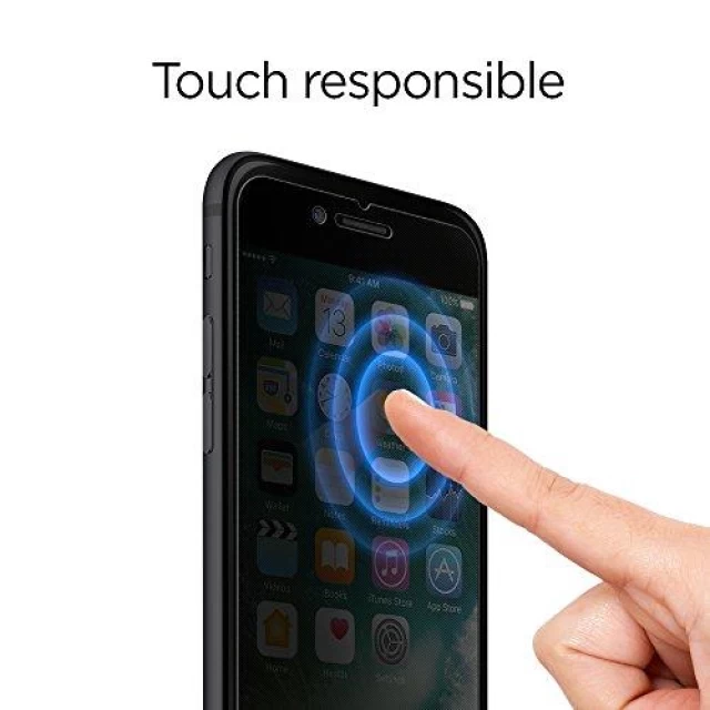 Защитное стекло Spigen для iPhone 8 Plus/7 Plus Privacy (2 Pack) (AGL01793)