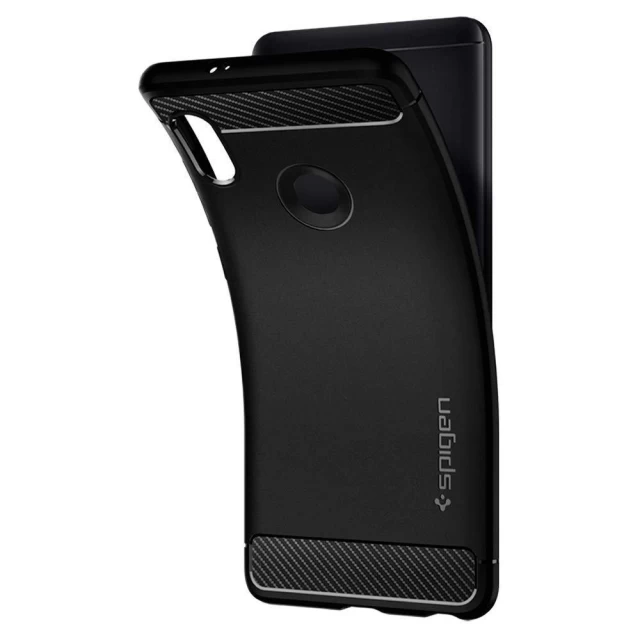 Чехол Spigen для Xiaomi Redmi Note 5 Pro Rugged Armor Black (S19CS24740)