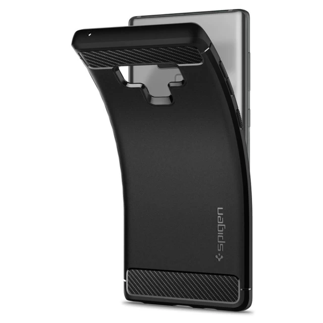 Чехол Spigen для Samsung Note 9 Rugged Armor Black (599CS24572)