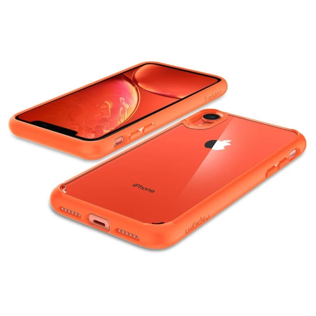 Чехол Spigen для iPhone XR Ultra Hybrid Coral (064CS25348)
