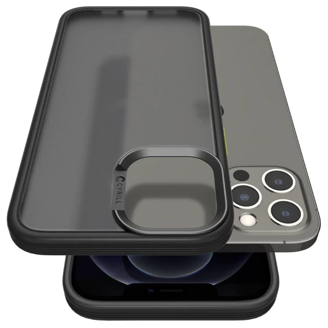 Чехол Spigen для iPhone 12 Pro Max Ciel Color Brick Black (ACS01646)