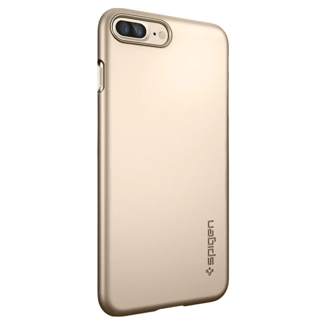 Чохол Spigen для iPhone 8 Plus/7 Plus Thin Fit Champagne Gold (043CS20734)