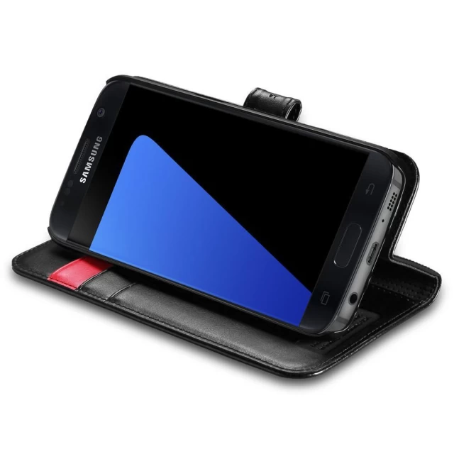 Чохол Spigen для Samsung S7 Wallet S Black (555CS20027)