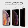 Захисне скло Spigen для iPhone X/XS EZ FIT GLAS.tR Privacy (2 Pack) (063GL25686)