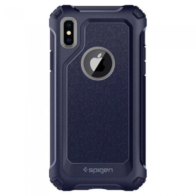 Чехол Spigen для iPhone X Pro Guard Midnight Blue (057CS22653)