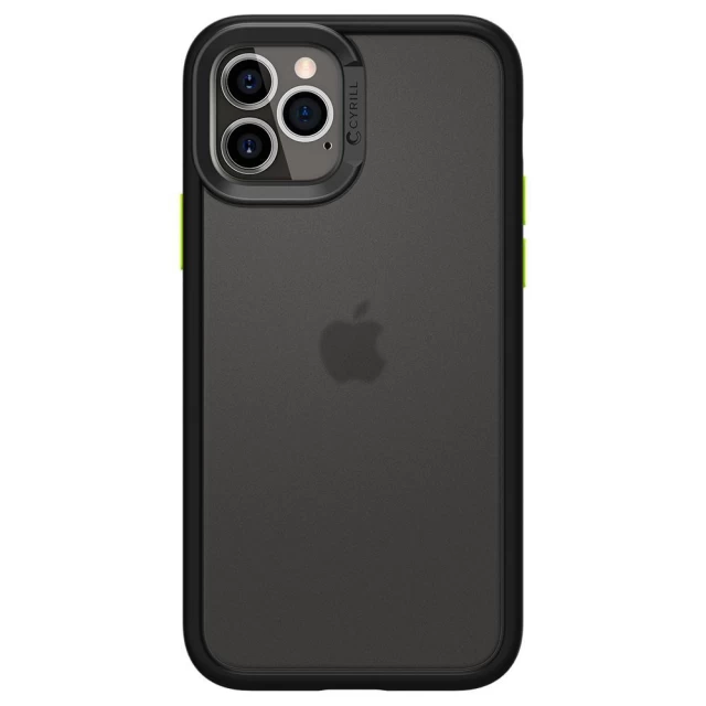 Чохол Spigen для iPhone 12 | 12 Pro Ciel Color Brick Black (ACS01730)