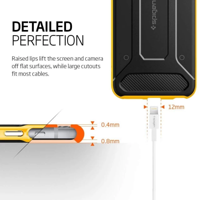 Чохол Spigen для iPhone 6 Plus/6s Plus Neo Hybrid Carbon Reventon Yellow (SGP11667)