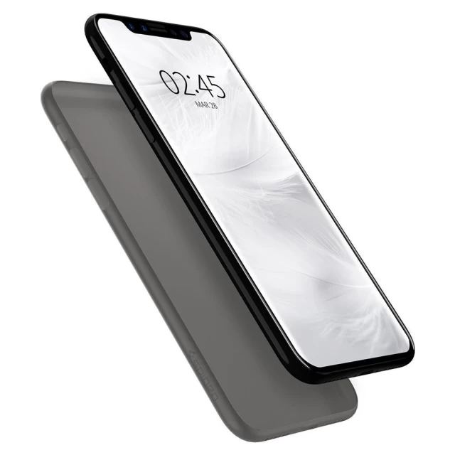 Чехол Spigen для iPhone XS/X AirSkin Black (063CS24910)