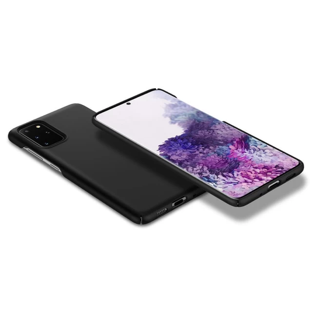 Чехол Spigen для Samsung Galaxy S20 Plus Thin Fit Black (ACS00749)