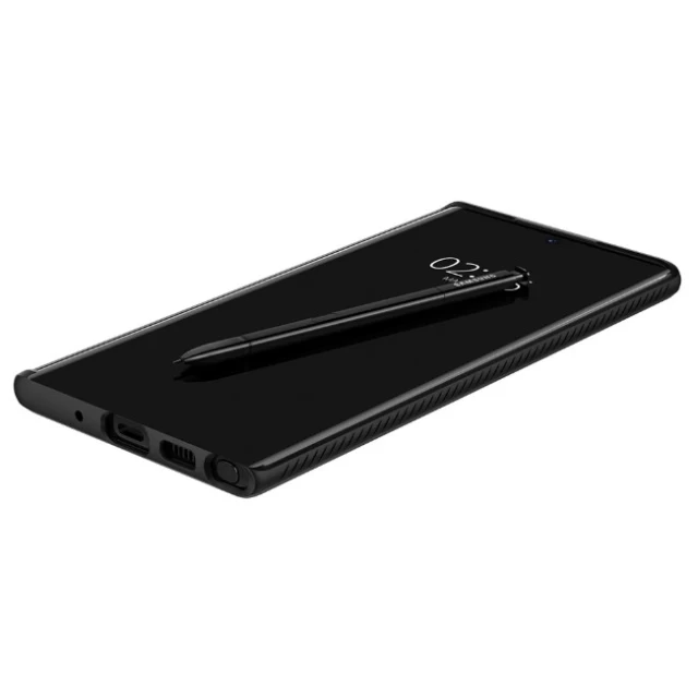 Чехол Spigen для Samsung Galaxy Note 10 Liquid Air Matte Black (628CS27373)
