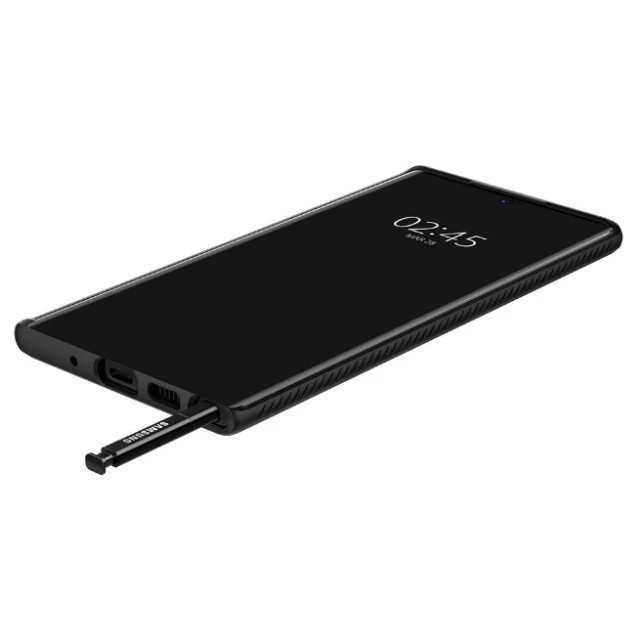 Чохол Spigen для Samsung Galaxy Note 10 Liquid Air Matte Black (628CS27373)