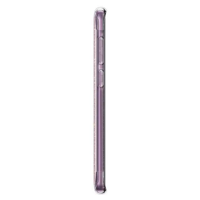 Чохол Spigen для Samsung S9 Plus Slim Armor Crystal Glitter Rose Quartz (593CS22973)