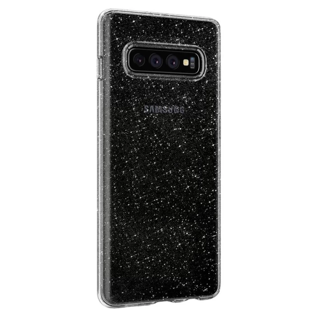 Чехол Spigen для Samsung Galaxy S10 Plus Liquid Crystal Glitter Crystal Quartz (606CS25762)