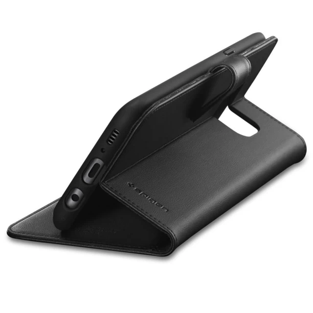 Чохол Spigen для Samsung S8 Plus Wallet S Black (571CS21687)