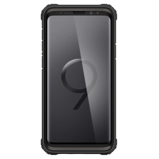 Чохол Spigen для Samsung Galaxy S9 Plus Pro Guard Black (593CS22983)
