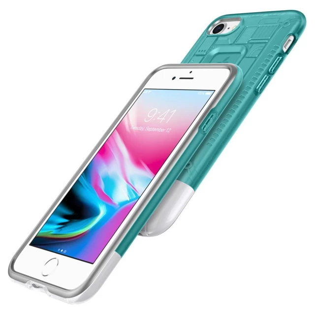 Чохол Spigen для iPhone SE 2020/8/7 Classic C1 Bondi Blue (054CS24401)