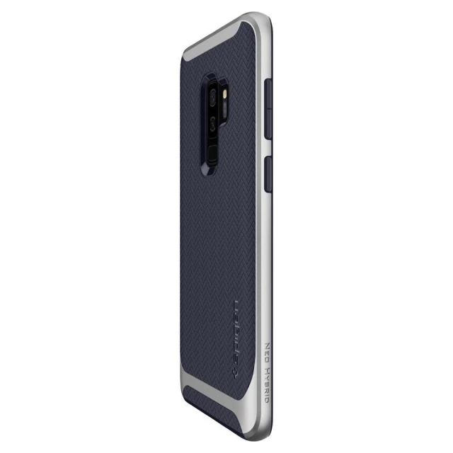 Чехол Spigen для Samsung S9 Plus Neo Hybrid Arctic Silver (593CS22945)