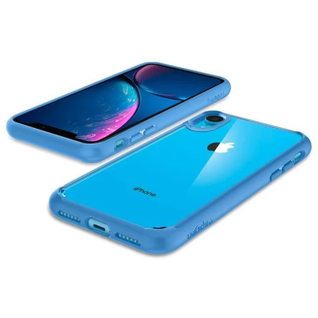 Чехол Spigen для iPhone XR Ultra Hybrid Blue (064CS25347)