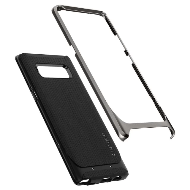 Чехол Spigen для Samsung Note 8 Neo Hybrid Gunmetal (587CS22084)