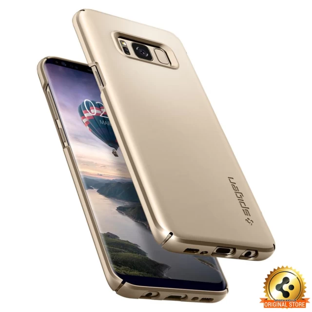 Чехол Spigen для Samsung S8 Thin Fit Gold Maple (565CS21622)