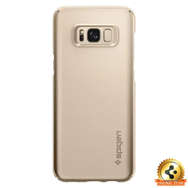 Чохол Spigen для Samsung S8 Thin Fit Gold Maple (565CS21622)