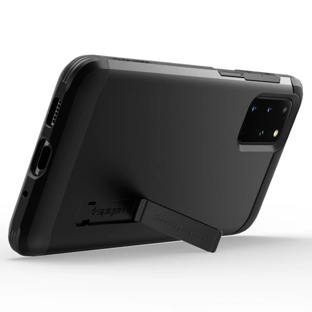 Чехол Spigen для Samsung Galaxy S20 Plus Tough Armor Black (ACS00757)