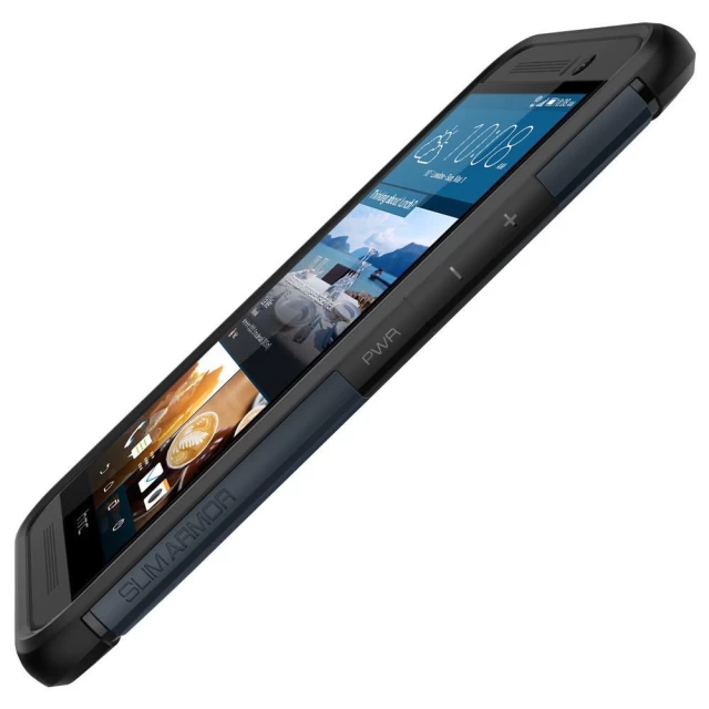 Чохол Spigen для HTC One M9 Slim Armor Metal Slate (SGP11387)