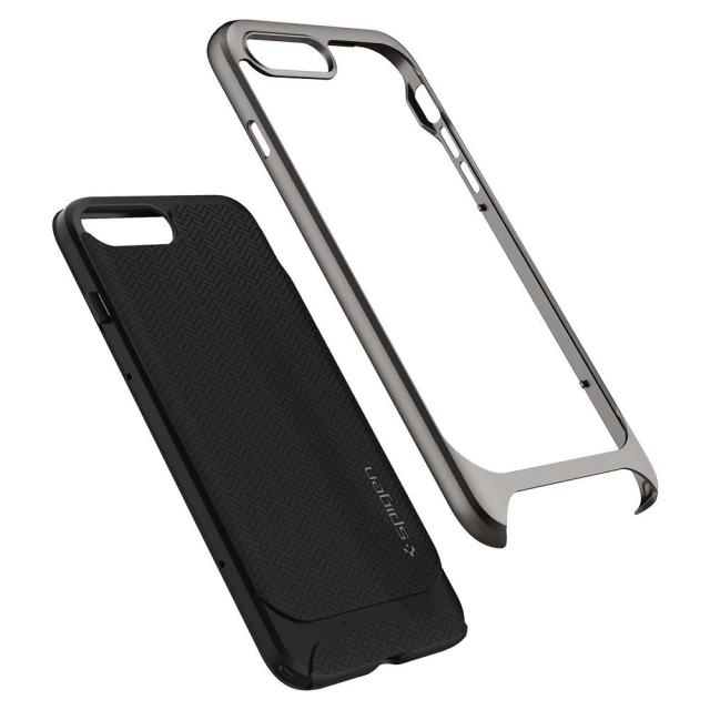 Чехол Spigen для iPhone 8 Plus/7 Plus Neo Hybrid Herringbone Gunmetal (055CS22227)