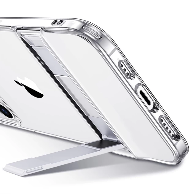 Чохол ESR для iPhone 12 | 12 Pro Air Shield Boost Metal Kickstand Clear (3C01201220201)