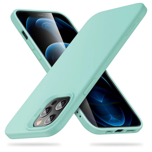 Чохол ESR для iPhone 12 Pro Max Cloud Soft Mint Green (3C01201360701)
