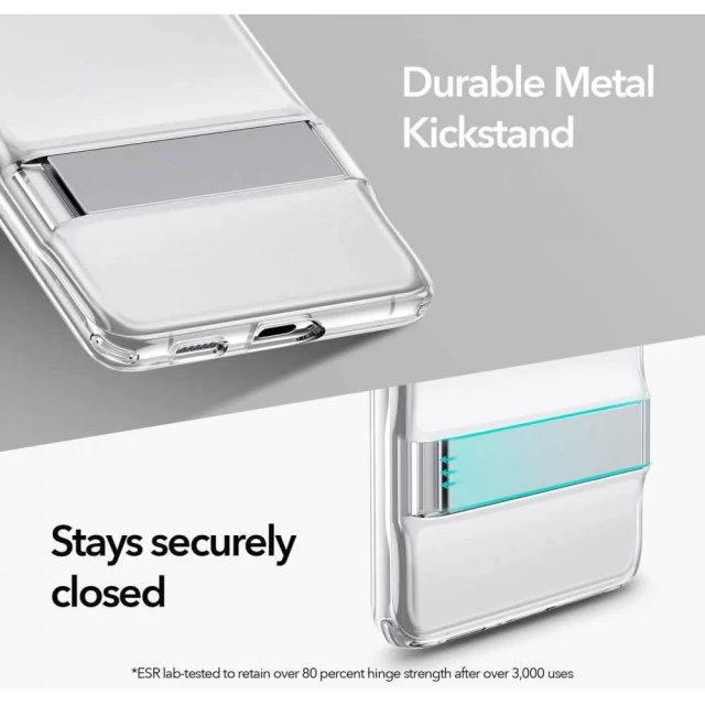 Чехол ESR для Samsung Galaxy S21 Air Shield Boost Metal Kickstand Clear (3C01202190201)