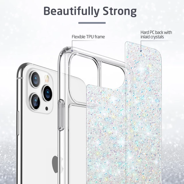 Чехол ESR для iPhone 11 Pro Glamour Silver (3C01192220401)