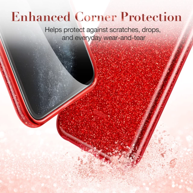 Чохол ESR для iPhone 11 Pro Makeup Glitter Red (3C01192160201)