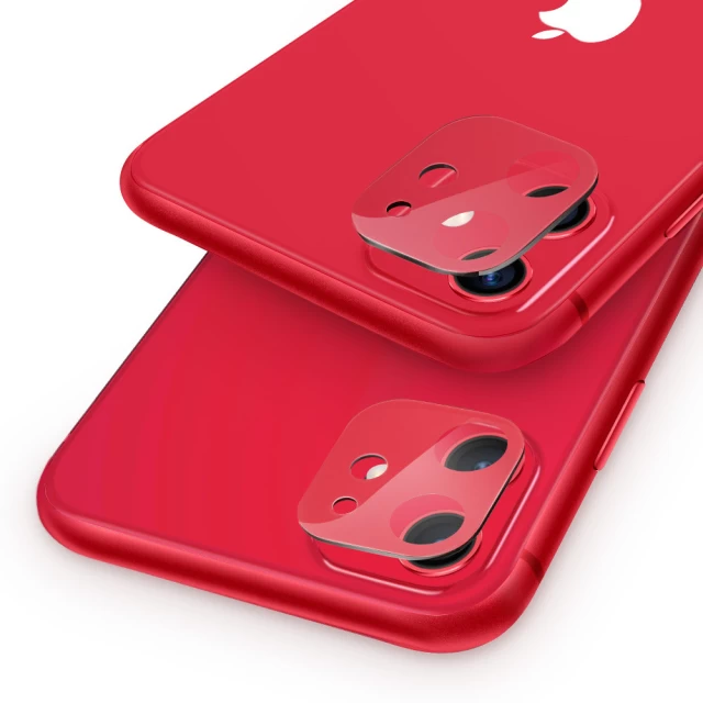 Захисне скло ESR для камери iPhone 11 Fullcover Camera Glass Film Red (109205)