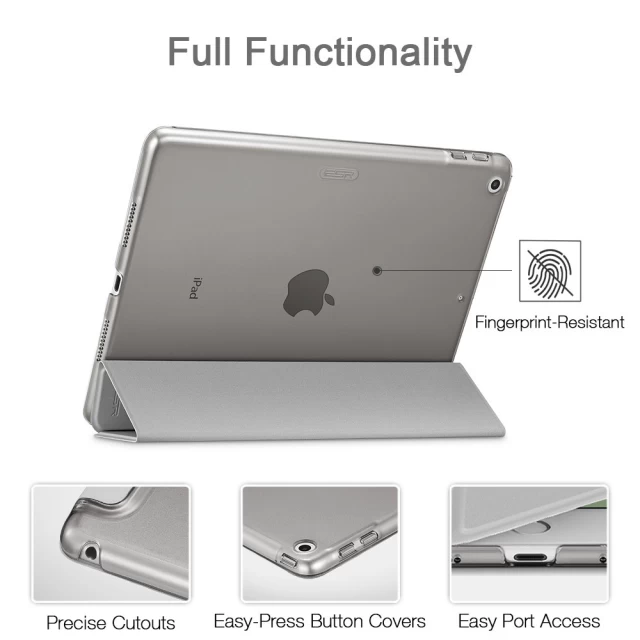 Чохол ESR для iPad Air 3 10.5 2019 Yippee Color Silver Gray (3C02190210401)