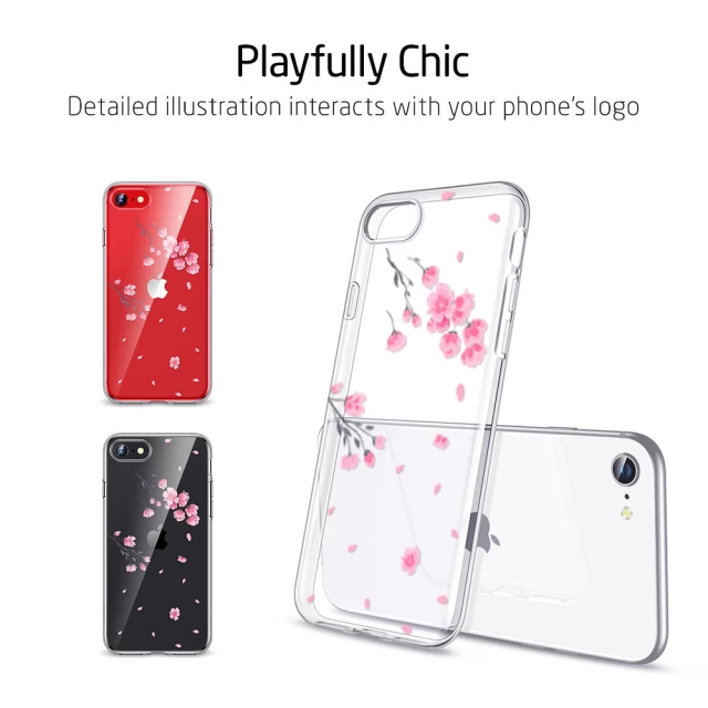 Чехол ESR для iPhone SE 2020/8/7 Mania Cherry Blossoms (3C11PS0184)