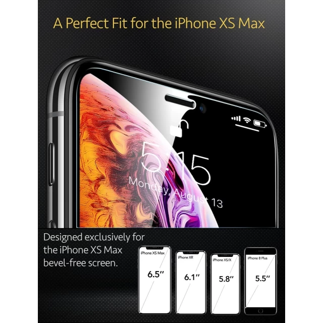Защитное стекло ESR для iPhone XS Max Tempered Glass Clear (4894240072073)