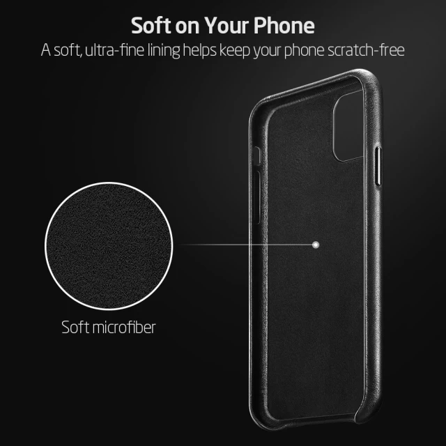 Чехол ESR для iPhone 11 Pro Metro Premium Leather Black (3C01192250101)