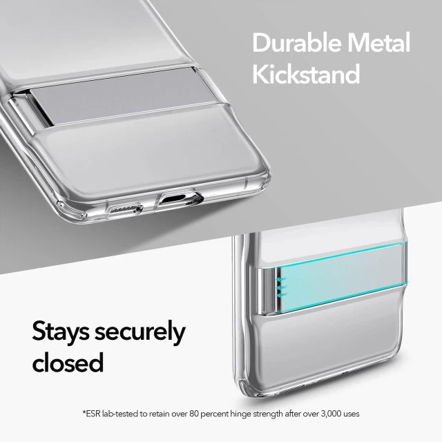 Чехол ESR для Samsung Galaxy S21 Ultra Air Shield Boost Metal Kickstand Clear (3C01202170201)