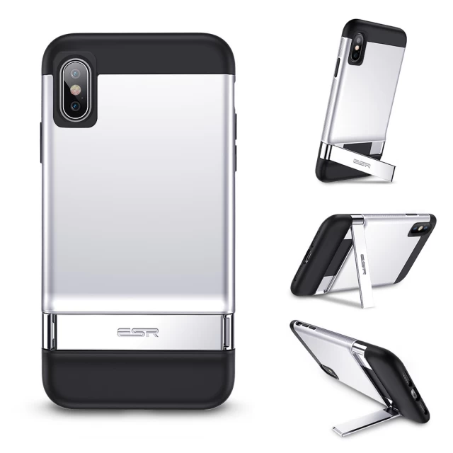 Чехол ESR для iPhone XS/X Air Shield Boost Silver (4894240071106)