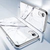 Чохол ESR для iPhone XR Mimic Marble Tempered Glass White Sierra (4894240066942)
