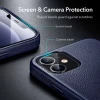 Чехол ESR для iPhone 12 mini Metro Premium Leather Navy Blue (3C01201200301)