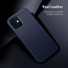 Чохол ESR для iPhone 12 | 12 Pro Metro Premium Leather Navy Blue (3C01201310301)