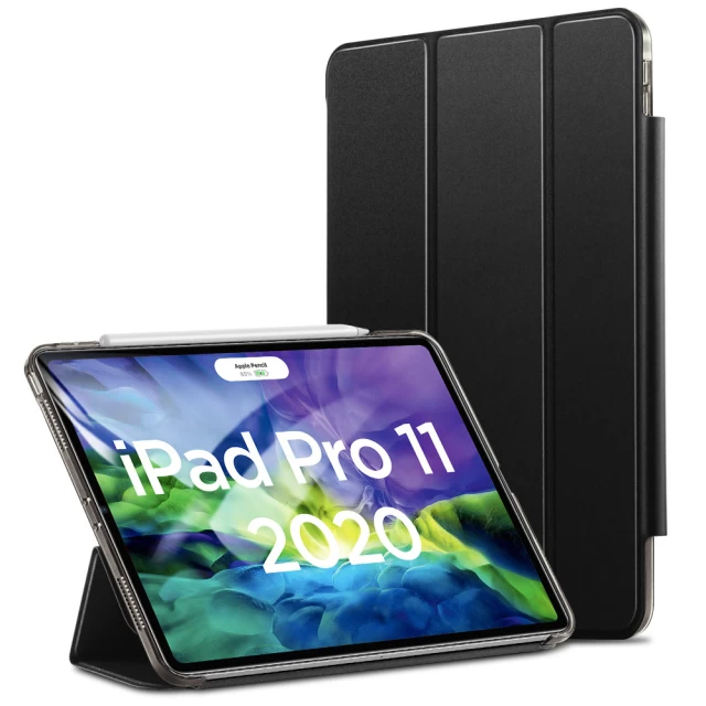 Чехол ESR для iPad Pro 11 2020/2018 2nd/1st Gen Yippee Trifold Jelly Black (3C02192410101)