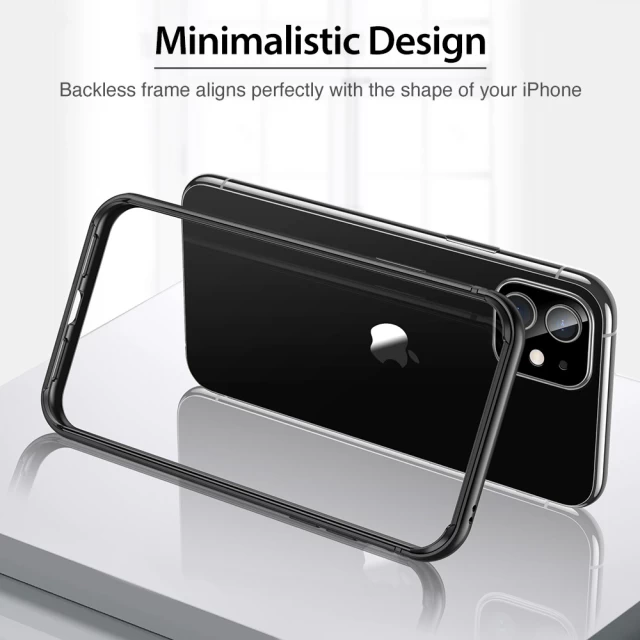 Чохол ESR для iPhone 11/XR Crown Metal Black (4894240092118)
